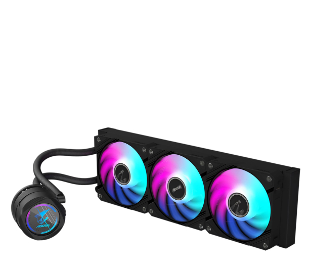 Gigabyte WaterForce II 360 ARGB 3x120mm - 1326286 - zdjęcie 3